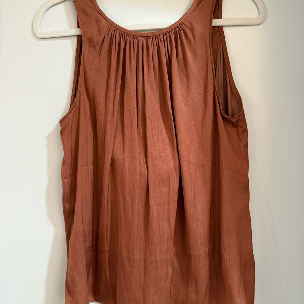 Current Air Backless Rust Blouse - image 8